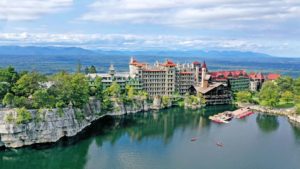 Aerial View of the Mohonk Mountain House